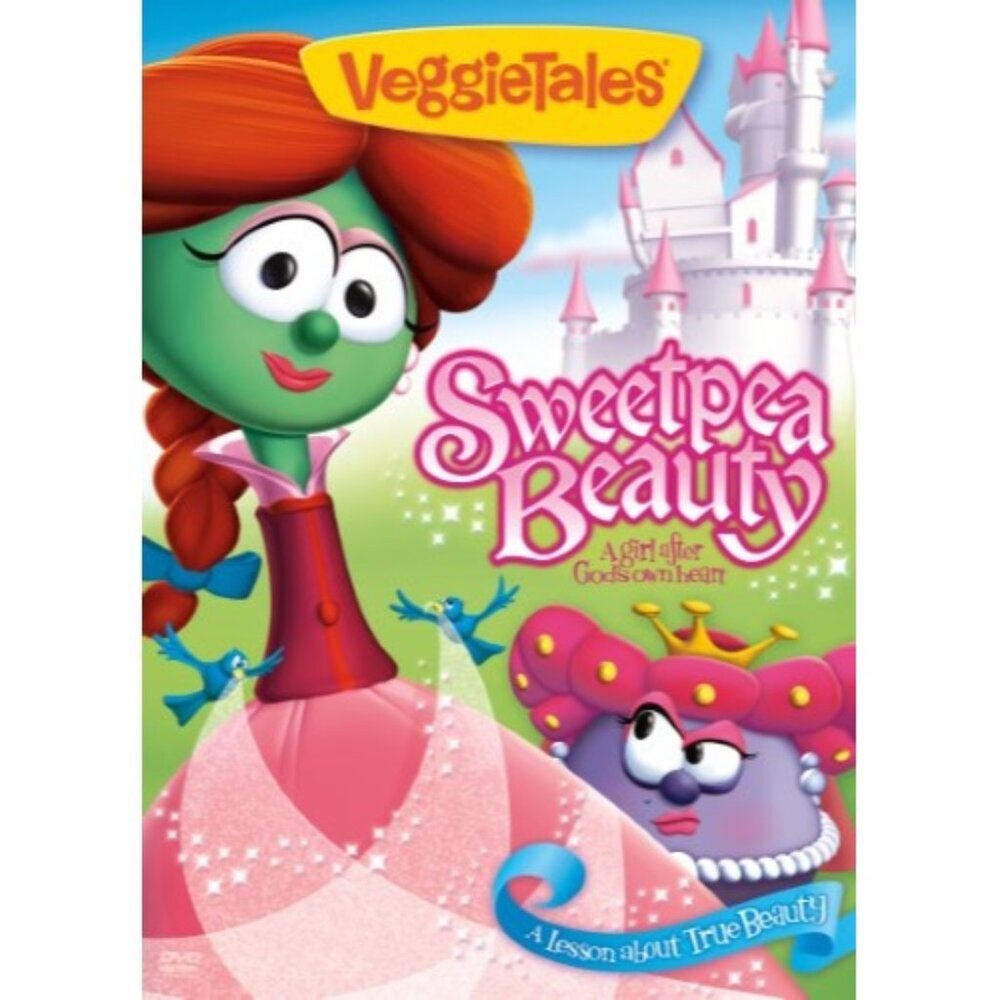 Big Idea DVD Veggie Tales Sweetpea Beauty A Girl After Gods Own Heart True Beaut